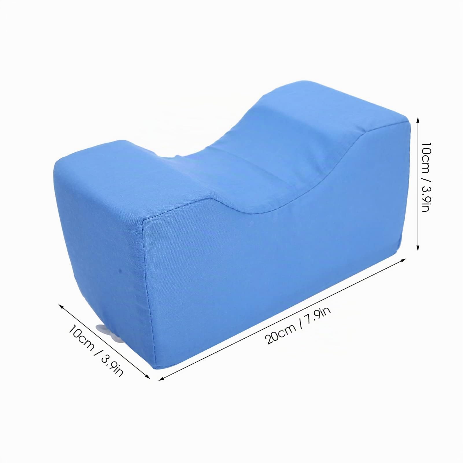 Cuscino Antidecubito per Caviglia 2 Pezzi, Cuscino di Supporto per Elevatore del Piede, Cuscino Elevabile per Poggiagambe per Pazienti Anziani Costretti a Letto per Anziani e