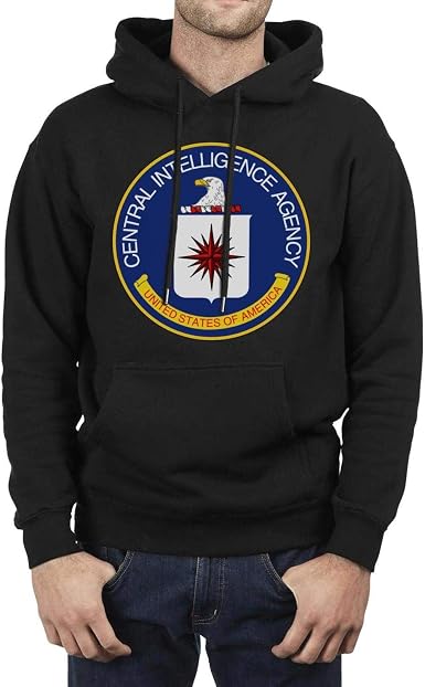 Amazon.com: NAIT CIA-logo1 - Sudadera con capucha para hombre con capucha  larga y ligera, M, Cia Logo1 : Ropa, Zapatos y Joyería