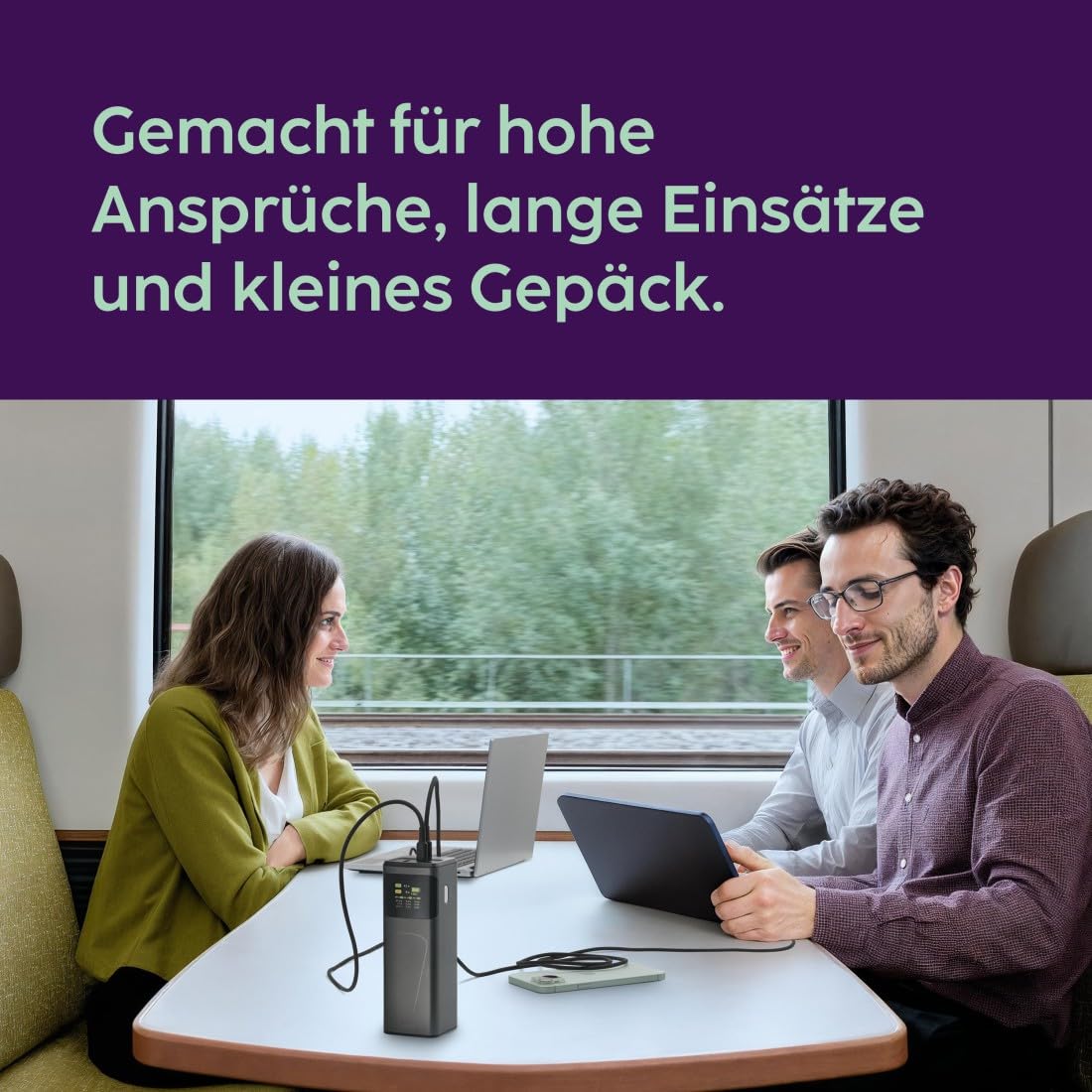 Hama Power Pack „High Power (externer Akku mit 200 Watt Schnellladung, Power Delivery und Quickcharge, 24000 mAh, 2X USB-C, 1x USB-A, Akkuanzeige, kompaktes Reiseformat, Zertifiziert) grau | externer Akku mit 200 Watt, grau, Power Delivery und Quickcharge