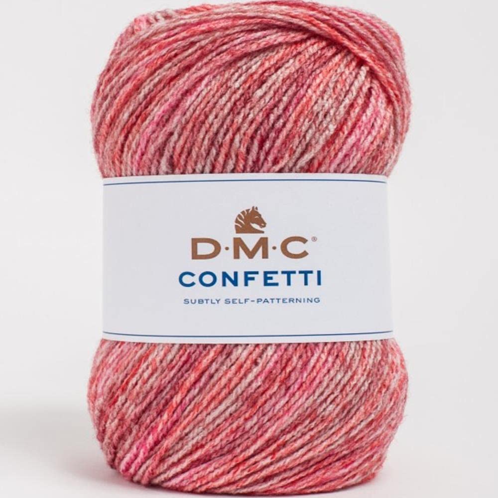 DMC - Pirouette, Effet Multicolor - Chaud, Doux Et Léger | Idéal Pour Tous Types De Vêtements | 200 G, 500 M, 10 Coloris