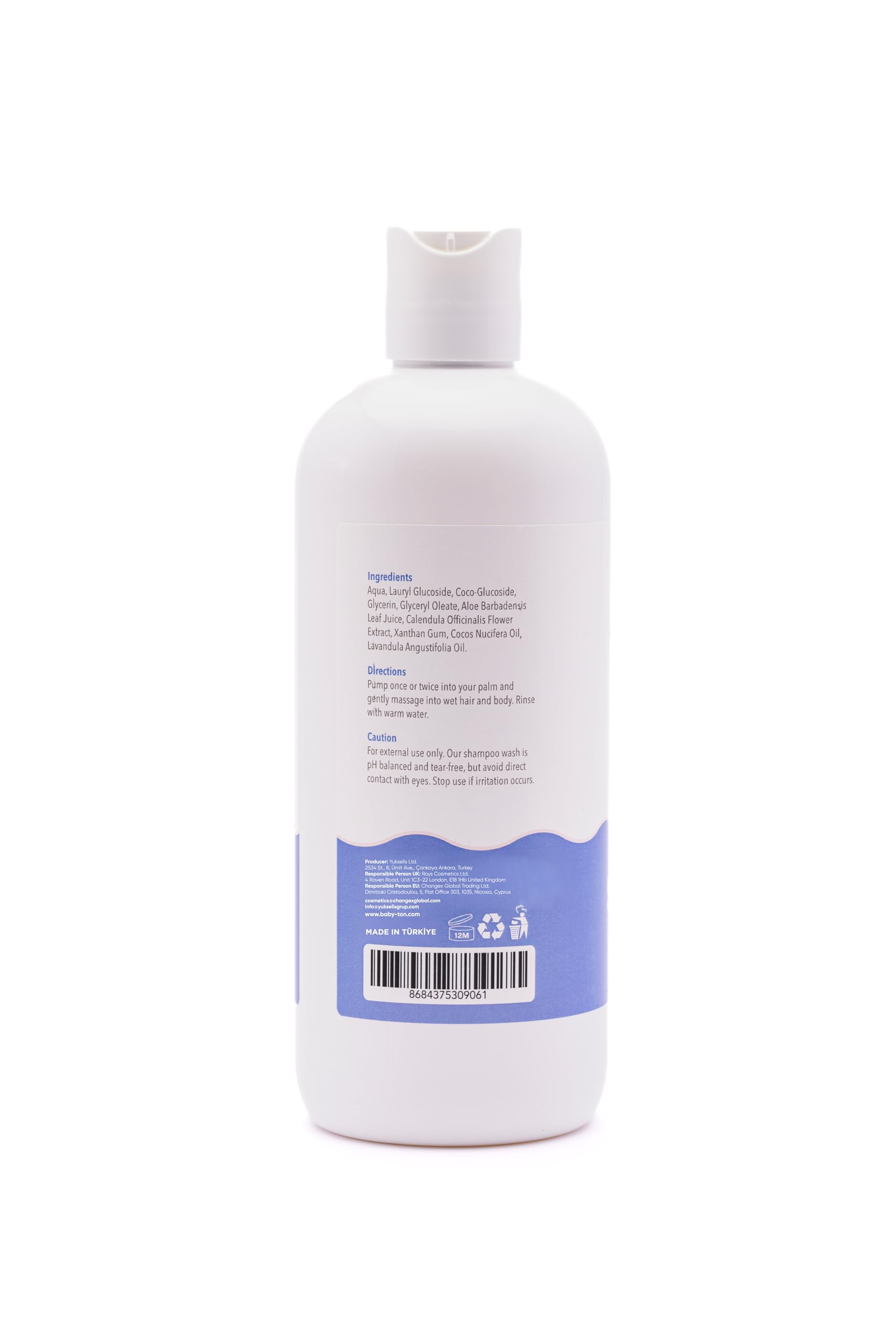 Babyton Baby & Kids Shampoo 400ml, 400 ml (Pack of 1) - Image 2
