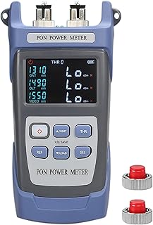 Duogalia PON Optical Power Meter with SC/FC UPC Connector, Fiber Optic Test Equipment for PON Network