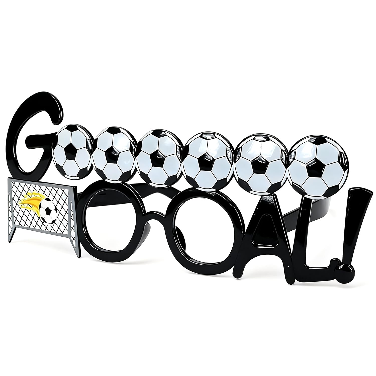 [IRIWA] サッカーメガネ サングラス おもしろい パーティーメガネ コスプレ眼鏡 サッカーゲーム 応援 観戦 撮影 イベント ワールドカップグッズ