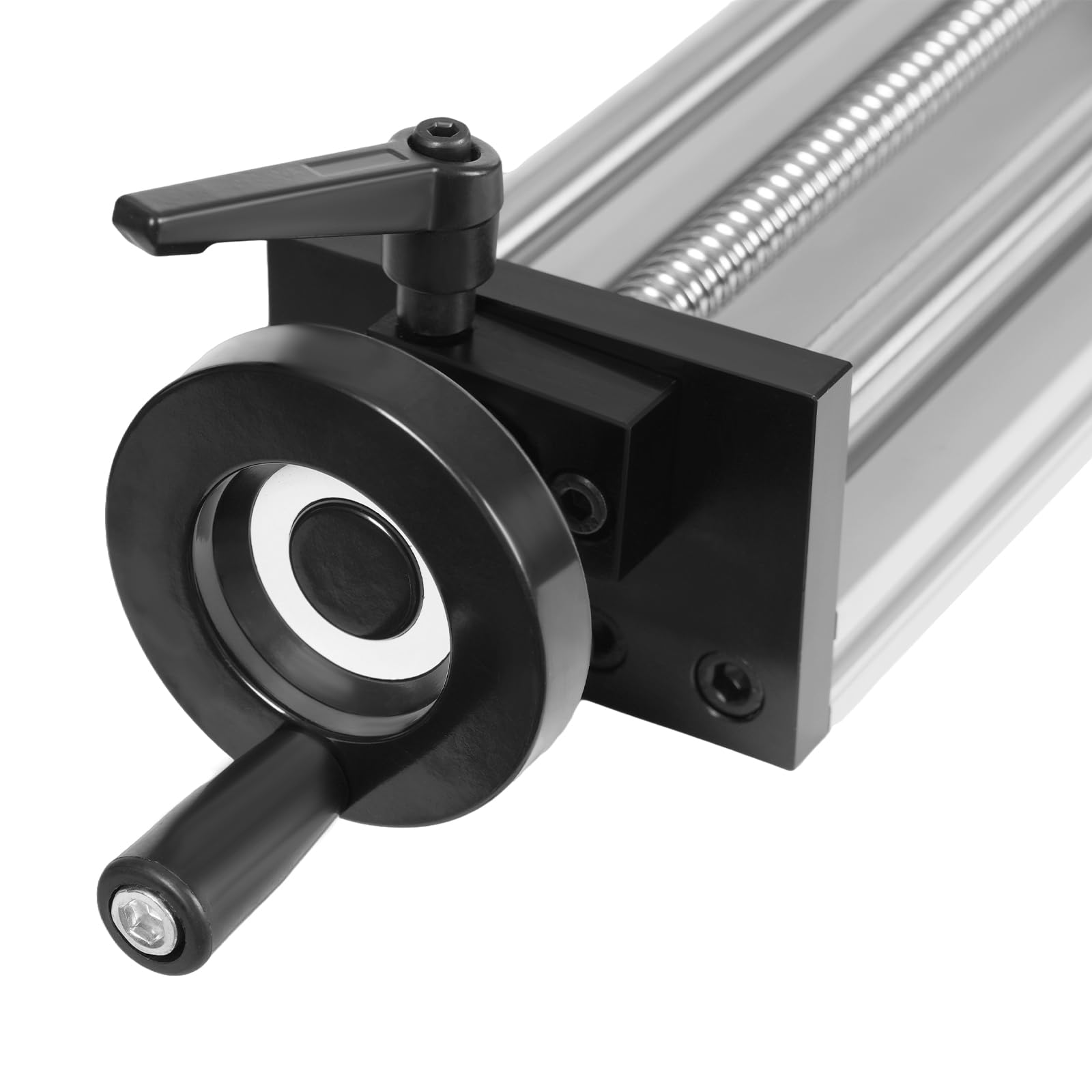 Table Coulissante Manuelle Guide de Rail Linéaire, Plate-forme de Guidage Précise de 250 mm Avec Deux Axes Optiques