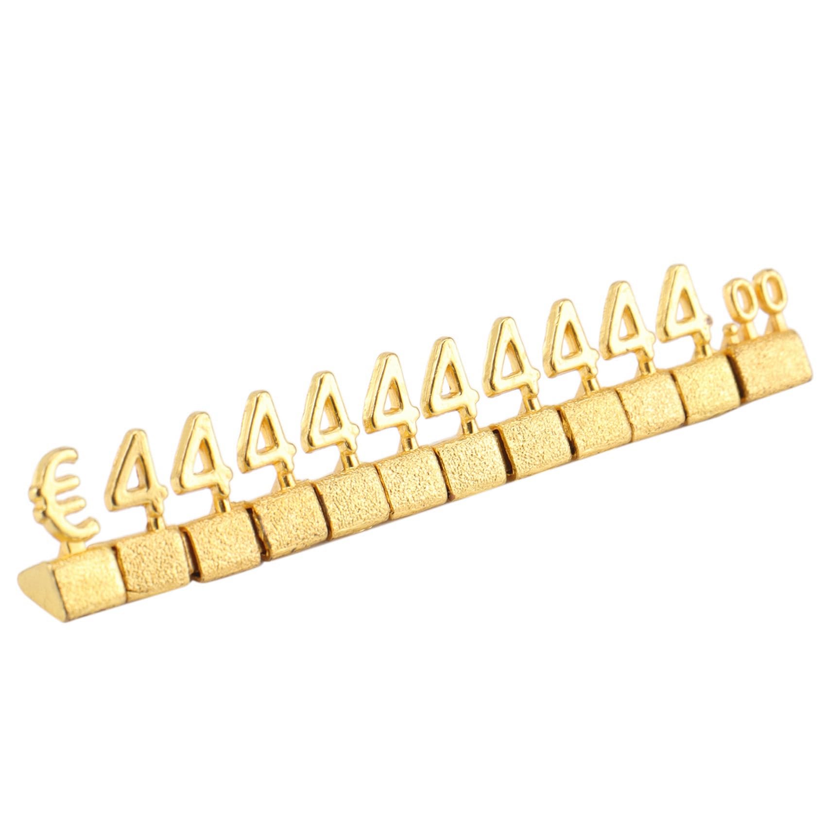 50 Set di Scaffali nel Metallo 3D Kit Quadrato Prezzo Regolabile per Display Negozio Gioielli Orologio Negozio Etichetta Prezzo Display Ufficio