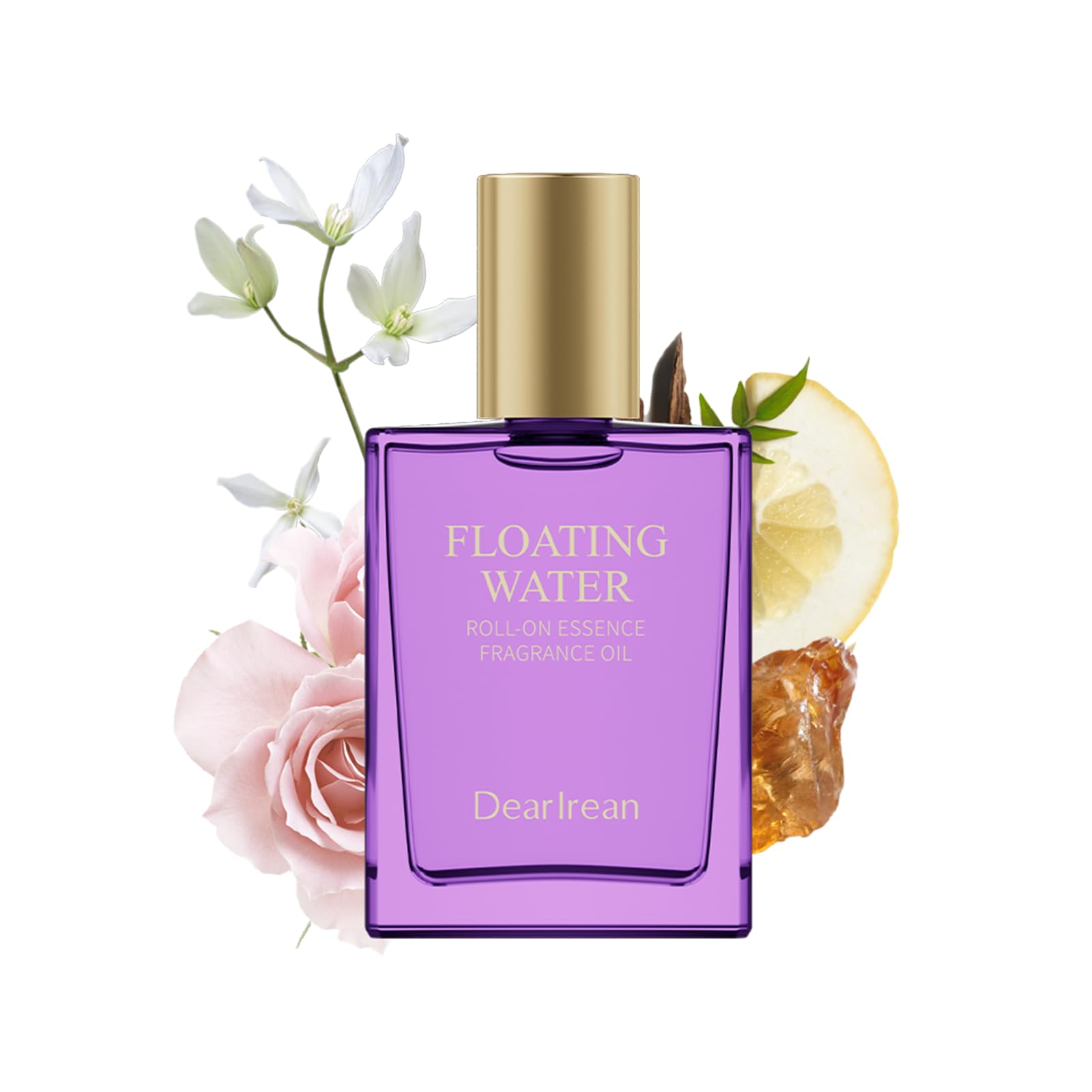 Dear Irean Perfume for Women, Roll on Long Lasting Floral Rose Fragrance Perfume Oils, Al…
