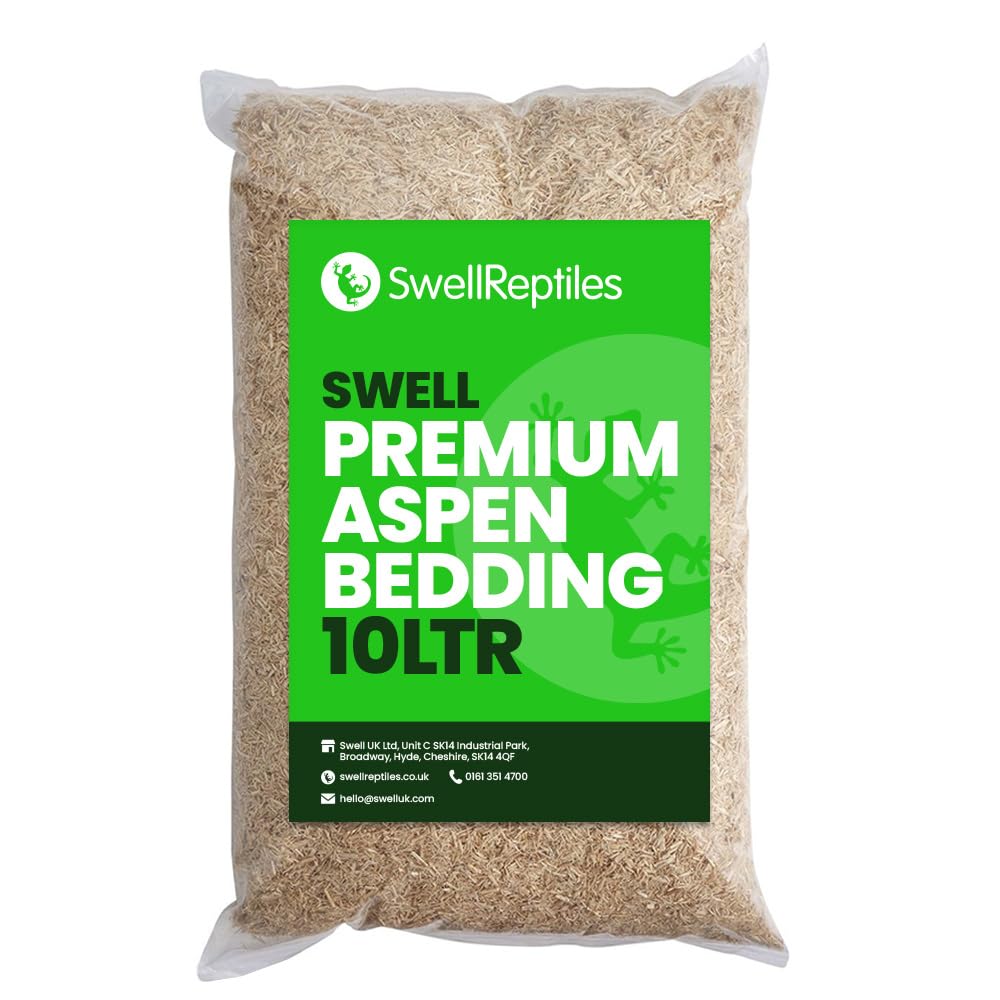 Swell Reptiles Premium Aspen Bedding 10L