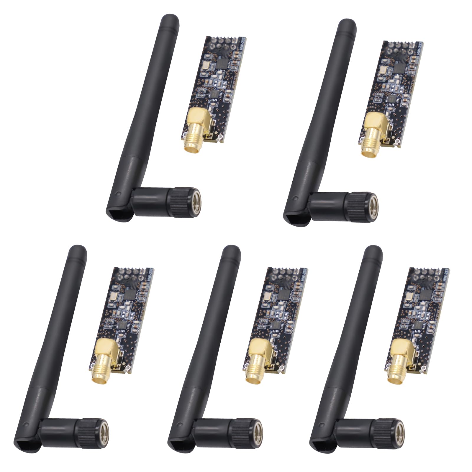 2 Stück Ebyte NRF24L01P 2,4GHz Funkmodul – E01-2G4M13S, SPI, 13dBm, SMD