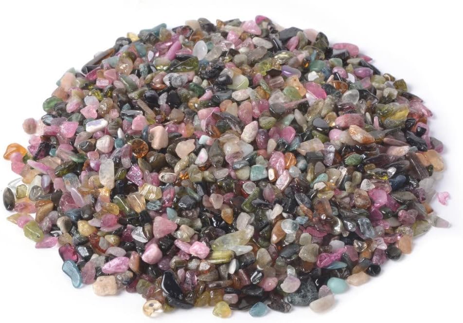 100 grams Small Tumbled Chips Polished Crushed Stone Crystal Healing Embellishments