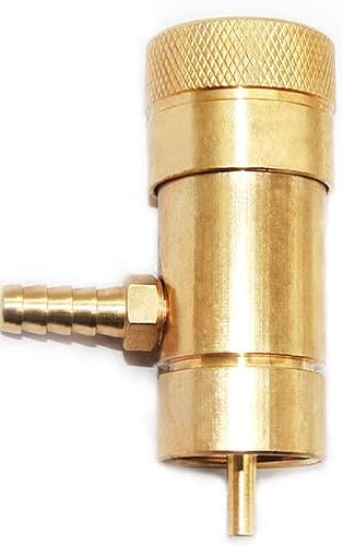 Kaysection - Kit de oxigenación Regulador de oxígeno para elaboración de cerveza, regulador de oxígeno para tanques desechables con púa