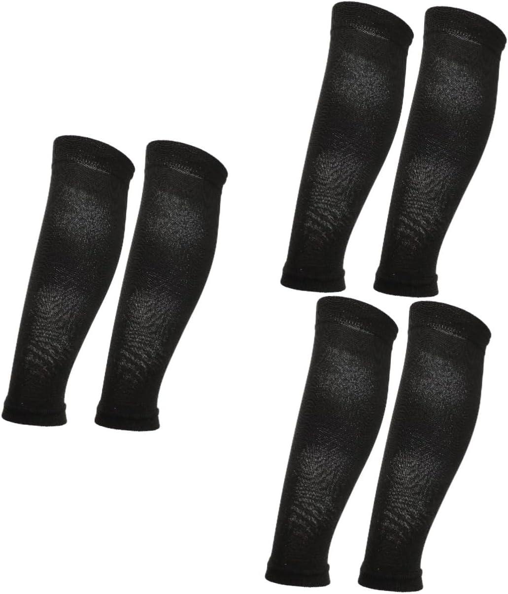 BESPORTBLE 3pairs Cooling Calf Compression Sleeves for Sports Breathable Calf Covers for Running Cycling and Fitness Activities Lightweight Design for Men and Women