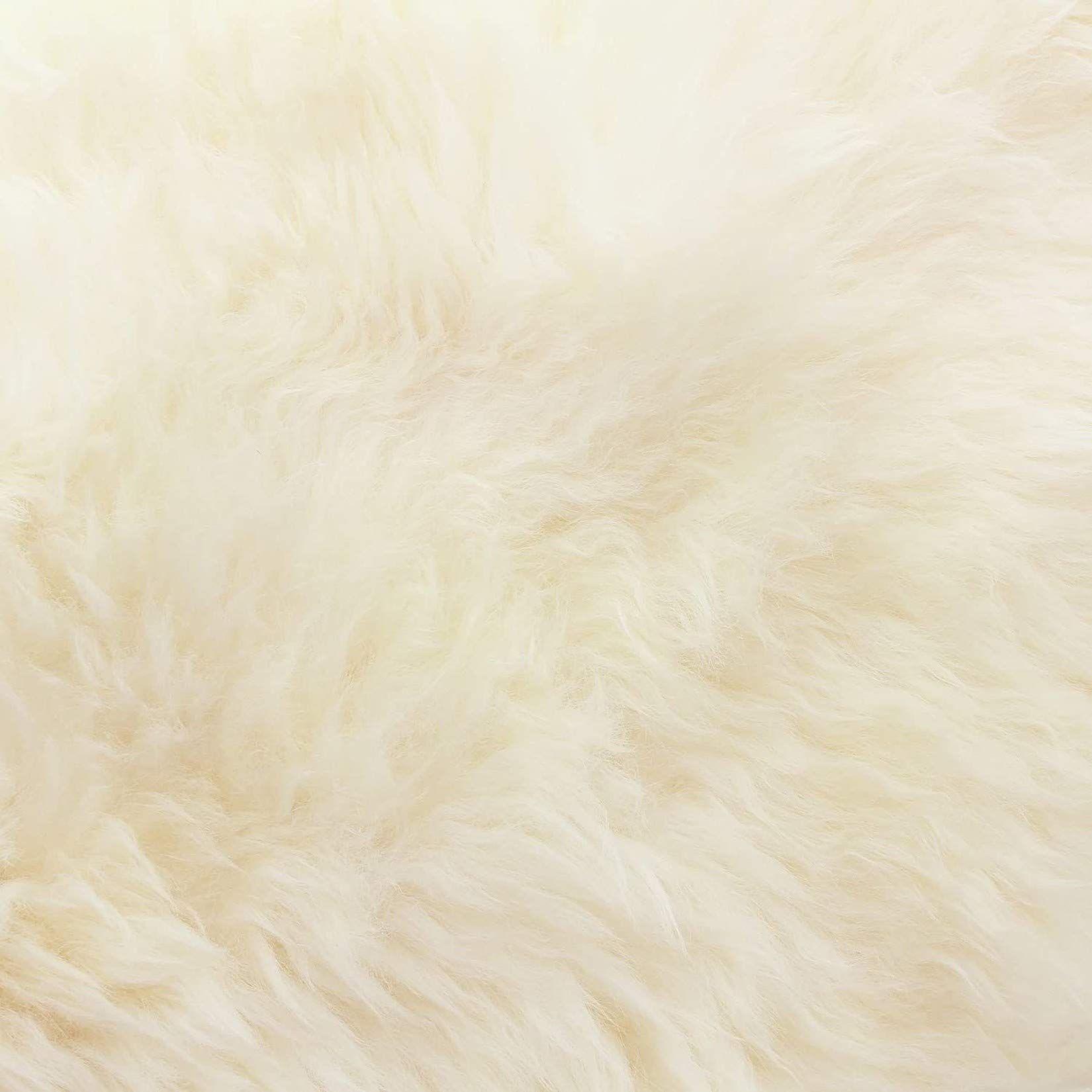 'Peau d'agneau "Nature Tapis Fourrure Véritable Fourrure Naturelle Peau de Mouton