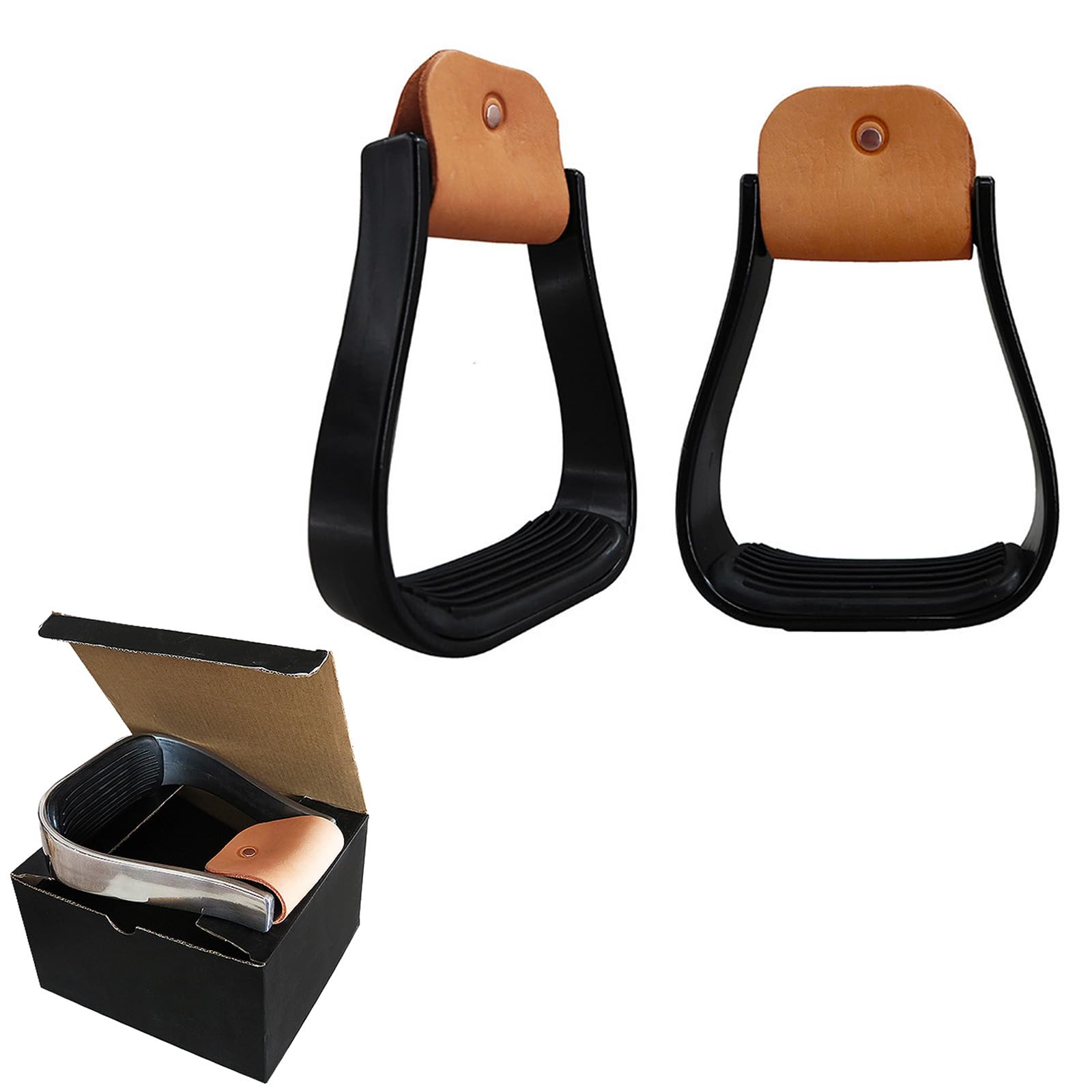 Étriers Légers En Aluminium Pour Selle Western Tonneau Course