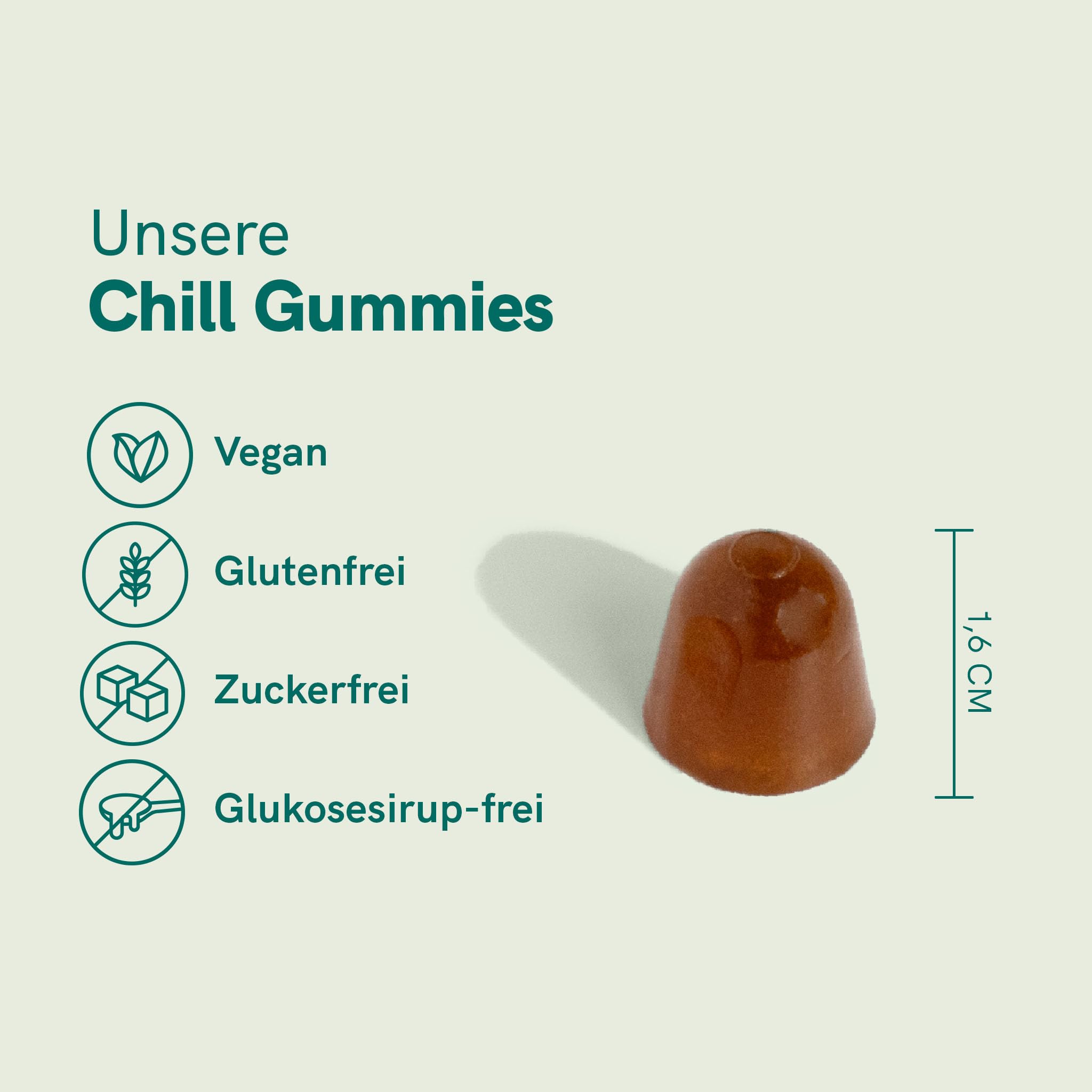 Gomma No Stress | 60 gomme vegane | 250 mg estratti vegetali per gomma | valeriana, passiflora, tè verde, camomilla, melissa | Stress & Relax | Nordic Oil