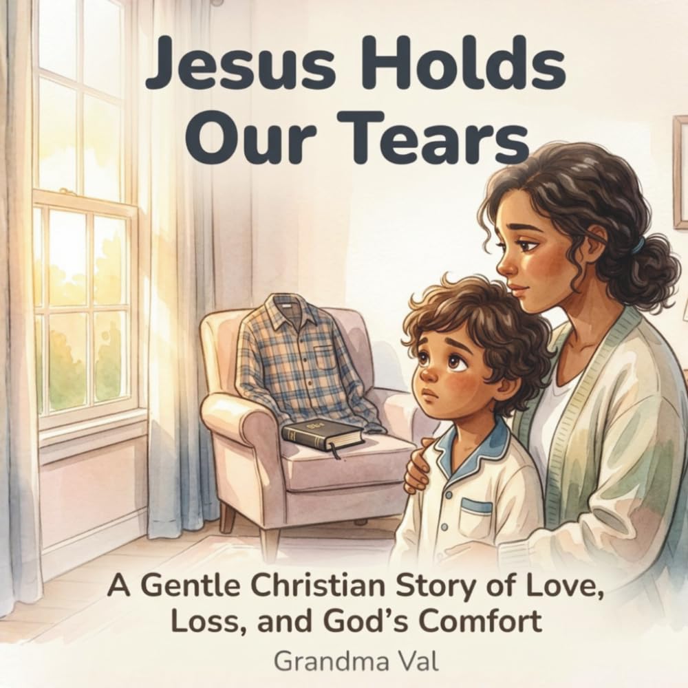 Jesus Holds Our Tears: A Gentle Christian Children’s Book About Grief, Loss, Faith, and God’s Comfort