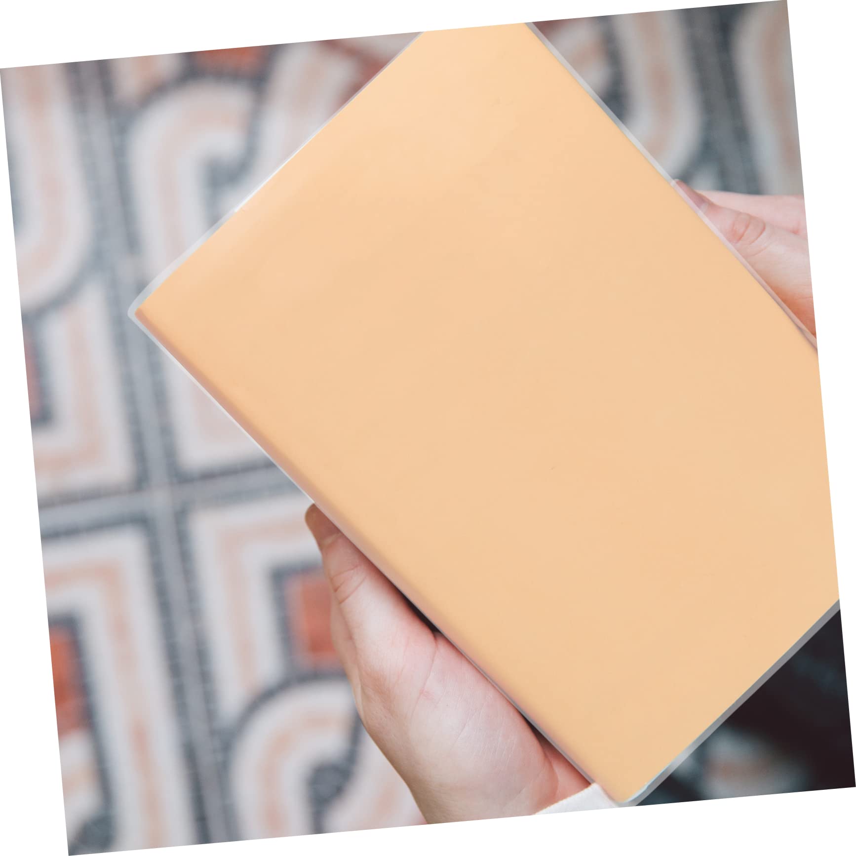 50 Pezzi Copertina Trasparente Per Libri in Pvc Protezione Per Libri Di Testo Per Studenti Durevole Regolabile