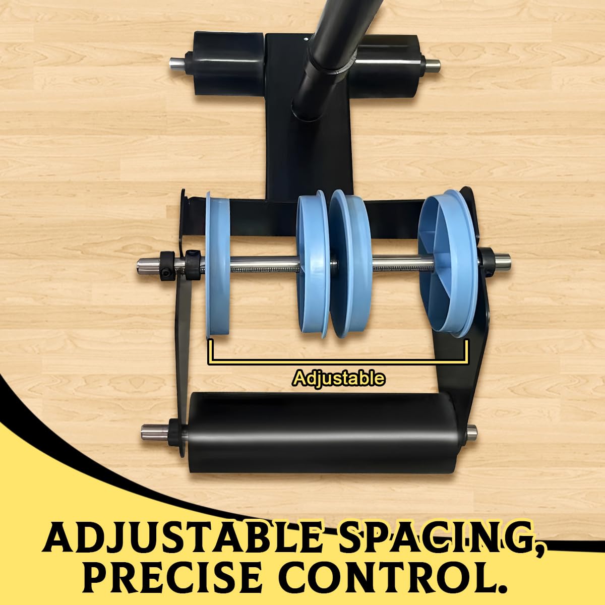Applicatore di Nastro per Pavimenti, Strumento Manuale per La Marcatura del Nastro, Macchina per Incollare Nastro a Mano, Applicatore Riutilizzabile per la Marcatura del Pavimento
