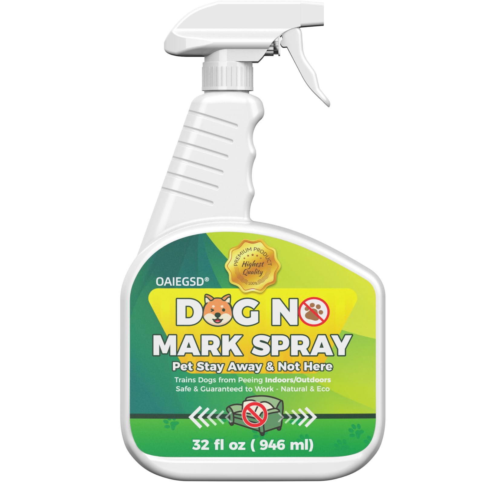 OAIEGSD 32 Oz Keep Your Home Clean and Tidy, Say Goodbye to Odors and Stains on Your Pet, Get Your Dog into Good Habits, Dog Trainer