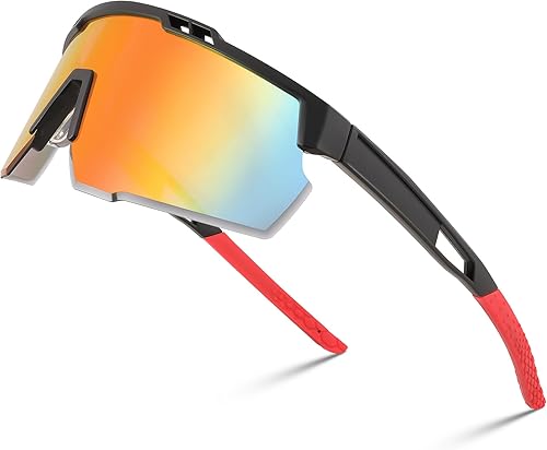 FEISEDY Gafas de sol deportivas para hombres y mujeres, protección UV400, gafas de ciclismo, golf, béisbol, conducción, pesca, B0022