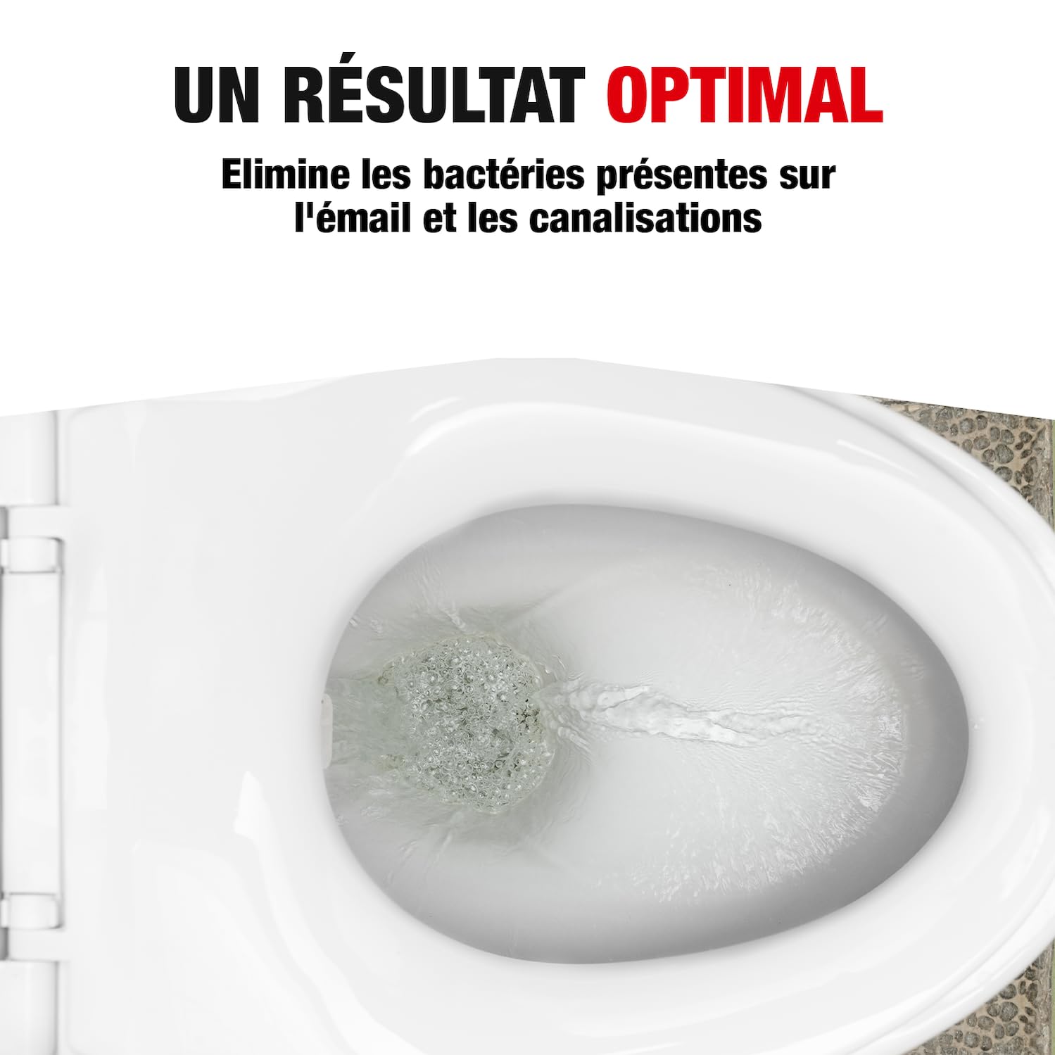 SPADO - Décap'choc rénovateur WC - Formule surpuissante - désinfecte et désodorise - Spécial cuvettes encrassées - Sans danger pour l'émail et canalisations - 3 L - Fabriqué en France