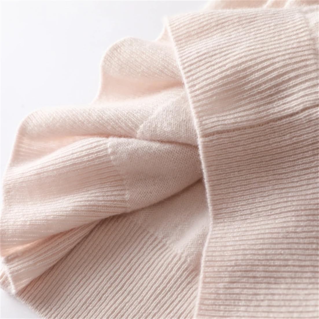Suéter De Cachemira Liso para Mujer, Jersey Básico con Cuello Redondo, Suéter Cálido De Punto