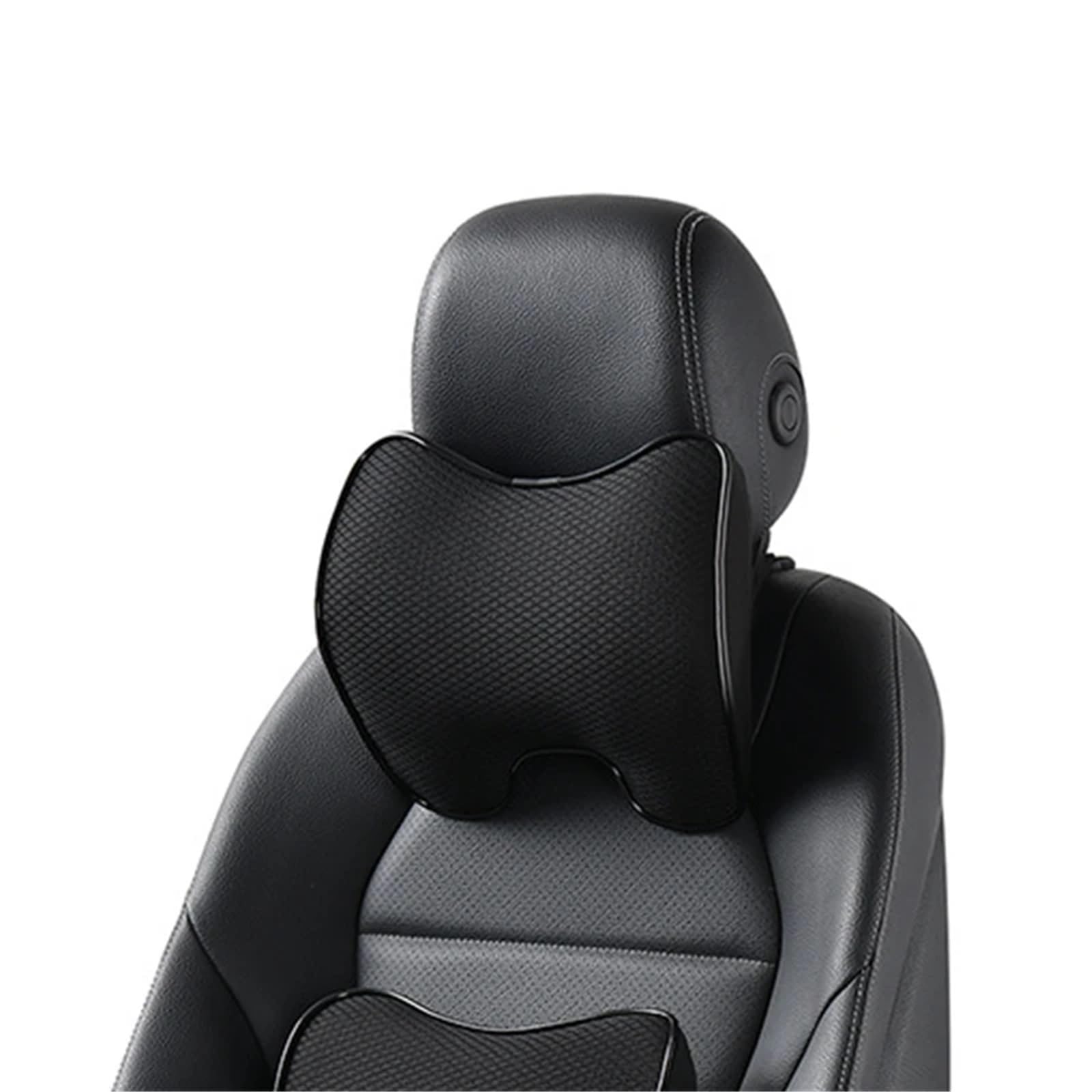 Reposacabezas Coche Cojin Memory Foam Car Neck Pillow Ergonomic Breathable Headrest Cushion For Long Drive Travel Universal Auto Seat Support Protector