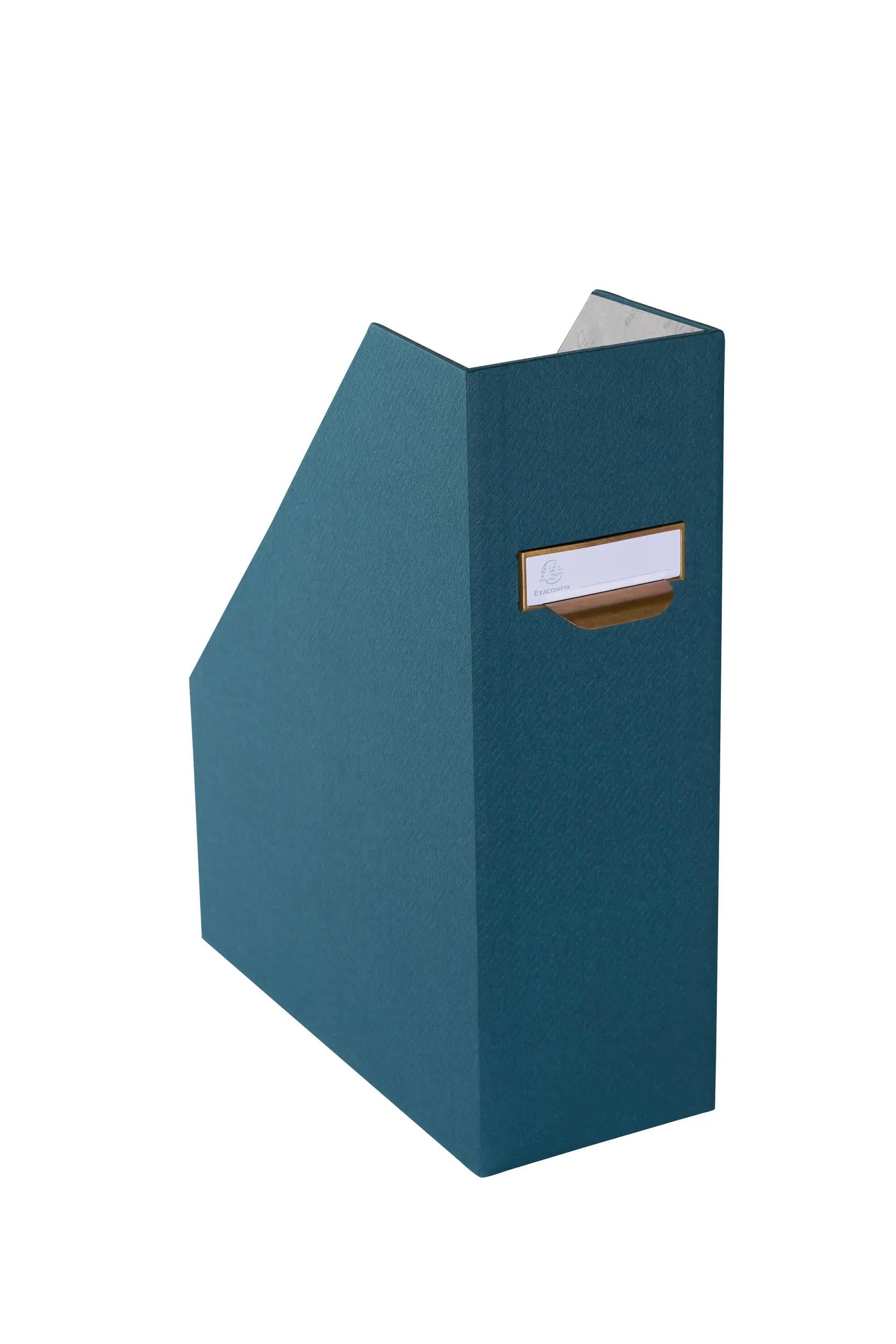 Exacompta porte-revues Office By Me A4 31x25x10 cm Bleu canard