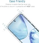 2+2 Pack Screen Protector for Samsung Galaxy S26 Ultra Tempered Glass with Camera Lens Protector, Support Fingerprint Unlock, Anti Scratch, Bubble Free