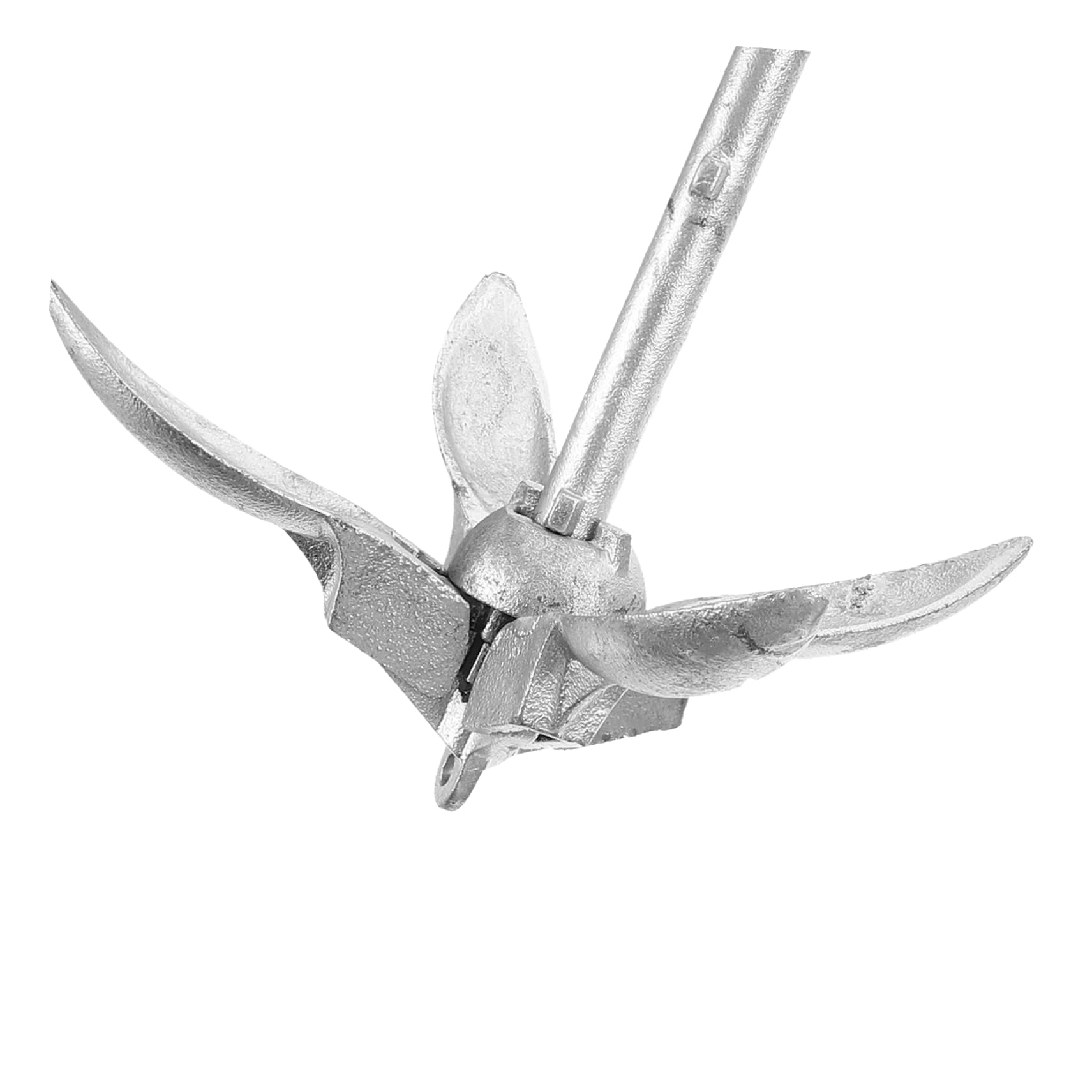Ancla Plegable de Metal de 4 Garras para Kayak y Canoa