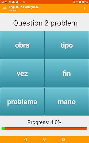Learn Portuguese Vocabulary Lite