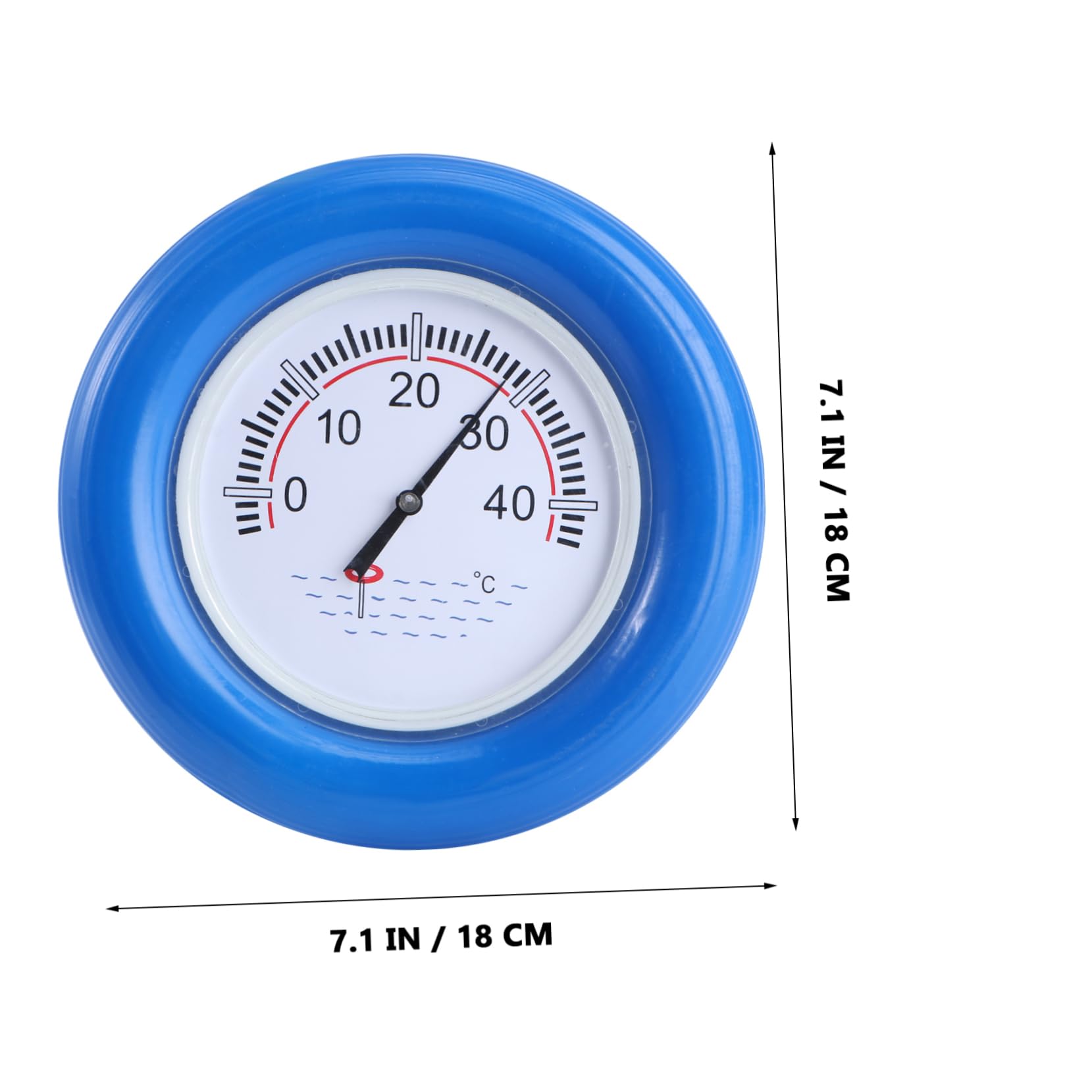 1 pezzo Termometro Galleggiante per Piscina Tester Temperatura Misurazione Precisa per e Vasche da Facile da Usare e Compatto