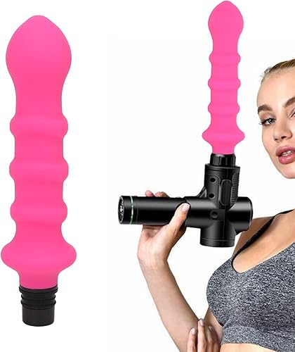 Cabezales de pistola de masaje, cabezal de repuesto de pistola masajeadora de fascia, accesorios de masajeador de tejido profundo impermeable,