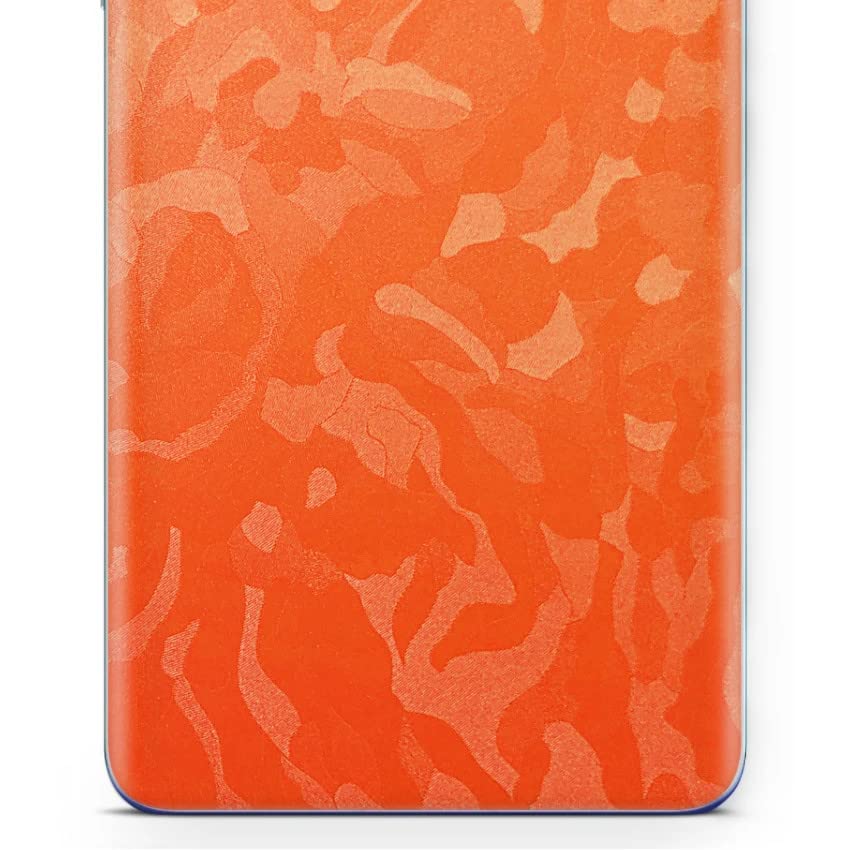 apgo BACK SKIN Film Pellicola protettiva Protezione Posteriore per Xiaomi 12T Pro, skin sticker film foil vinyl Camo Arancione