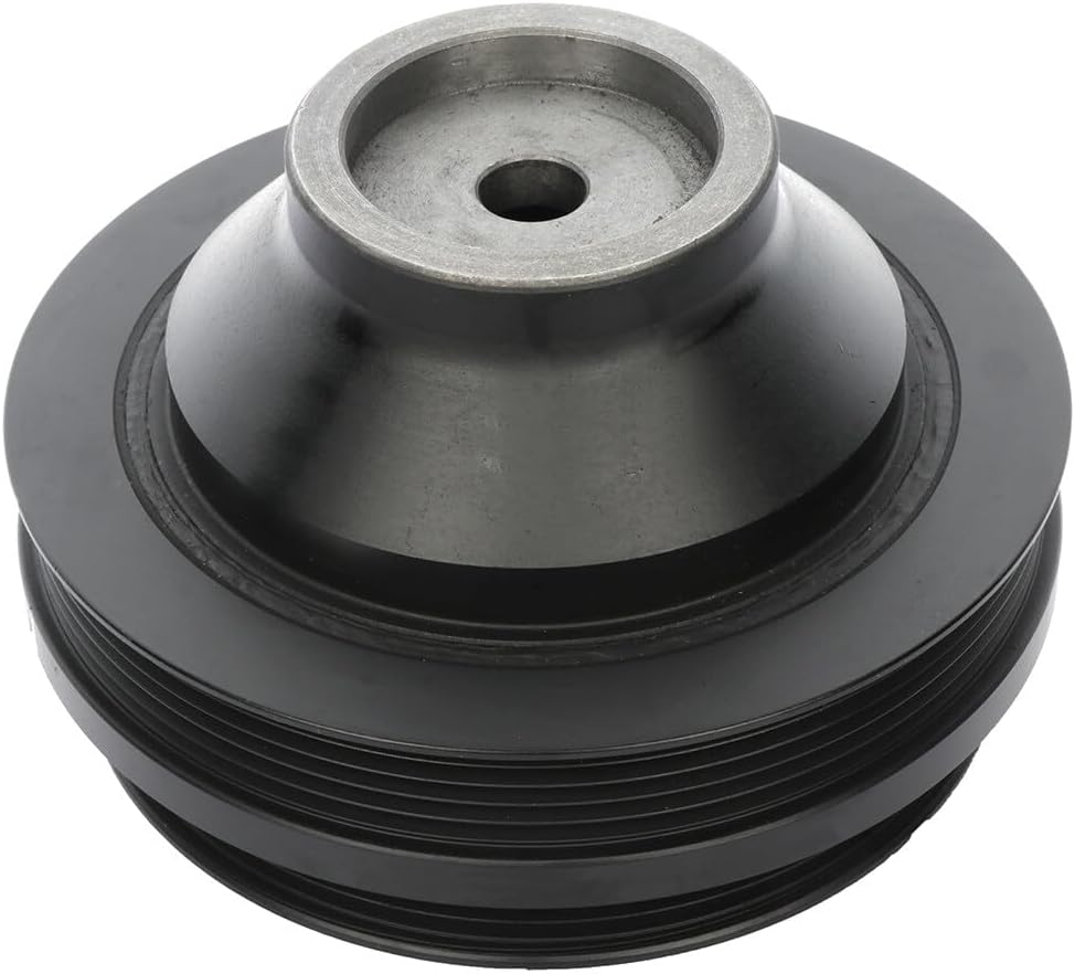 SCITOO Harmonic Balancer 23124-39802 594-505 Crankshaft Belt Drive Pulley 2003-2006 for Kia Sorento