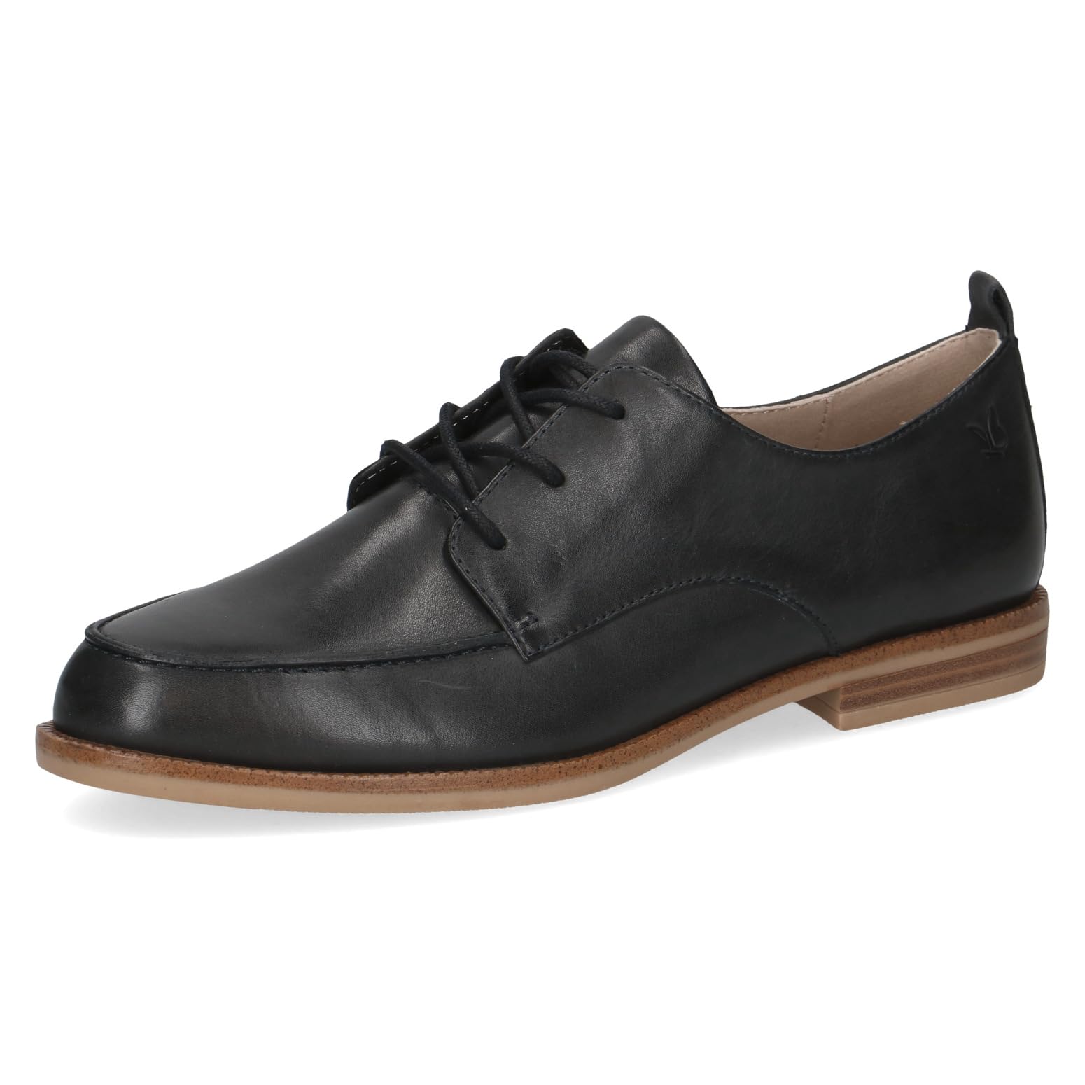 CAPRICE Women's Leather Oxford, Blue (Ocean Nappa), 5.5 UK