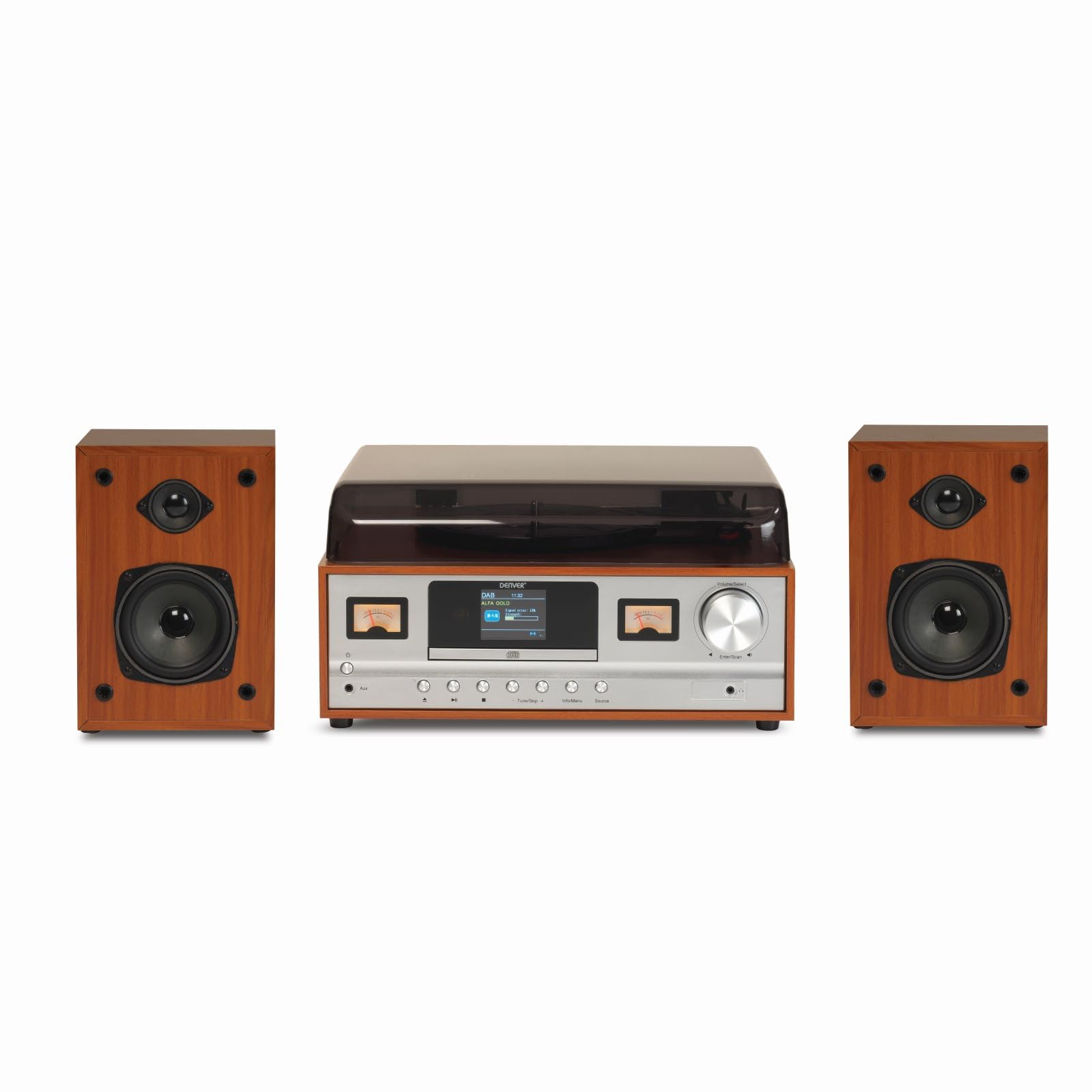 Denver Retro system muzyczny MRD-52 Lightwood