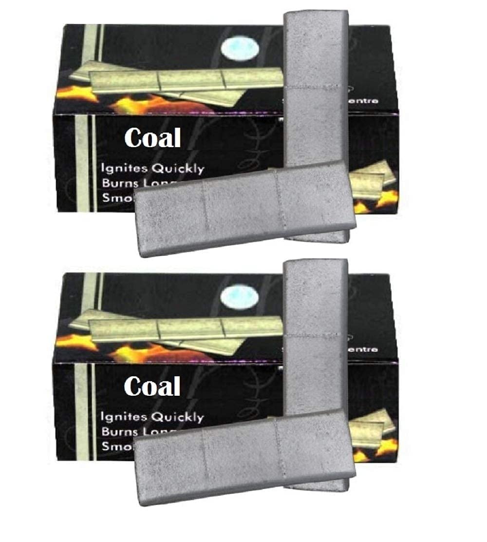 Charcoal Kings Multipurpose Charcoal Coal (120 Pieces)