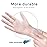 PEIPU Vinyl Disposable Gloves (Medium, 100-Pack),Powder Free, Cleaning Service Gloves, Latex Free