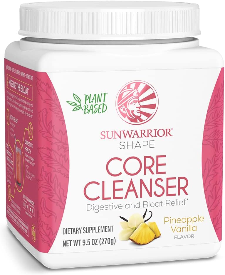 Prebiotic Fiber Supplement Powder | Dietary Fiber Drink Mix with Digestive Enzymes with Probiotics and Prebiotics for Women (Pineapple Vanilla, 30 Servings)