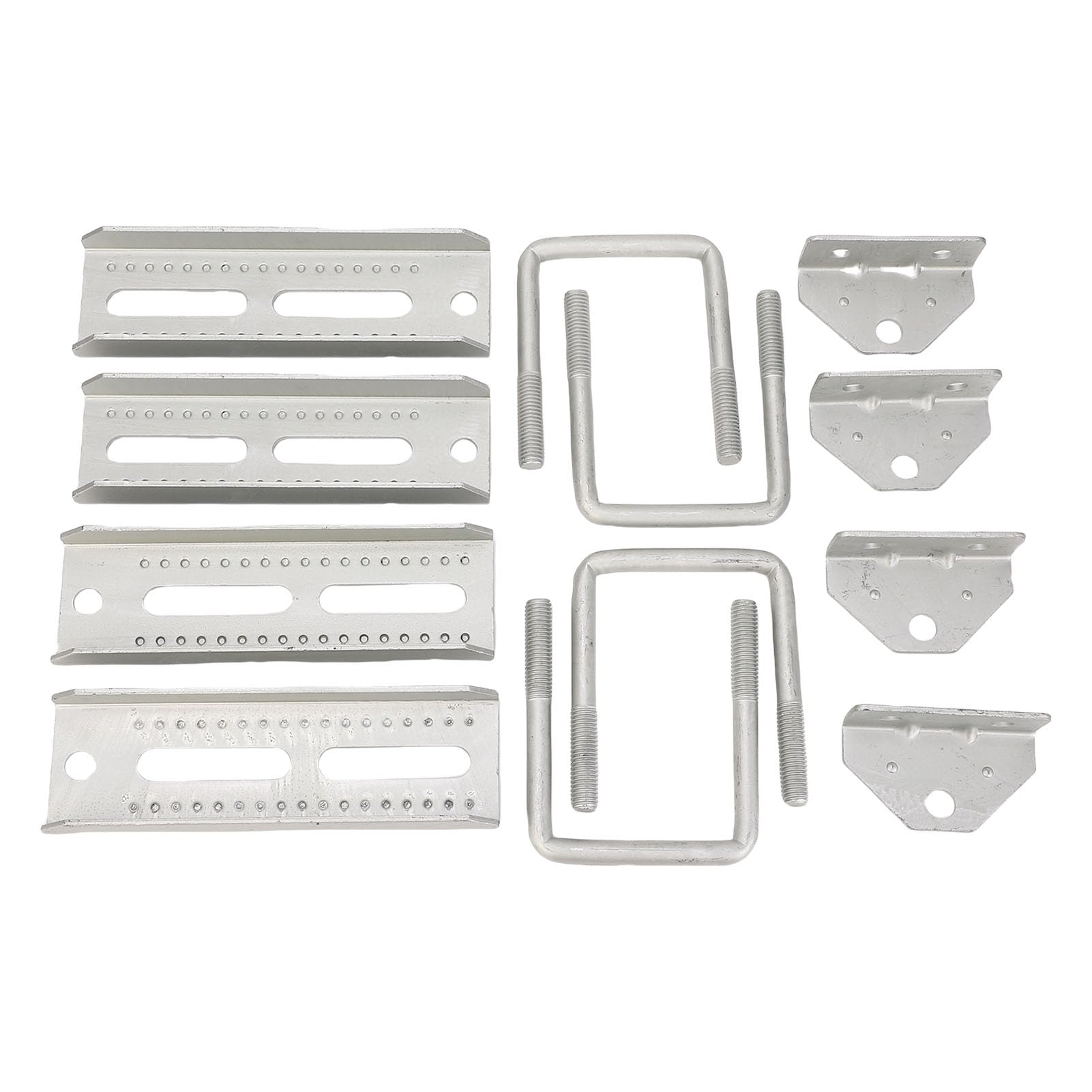 Garosa Soportes para Literas de Remolque de Barcos, Hierro Galvanizado, Ajustable, Kit de Soporte para Literas de 8 Pulgadas para Barcos de Agua Dulce y Salada