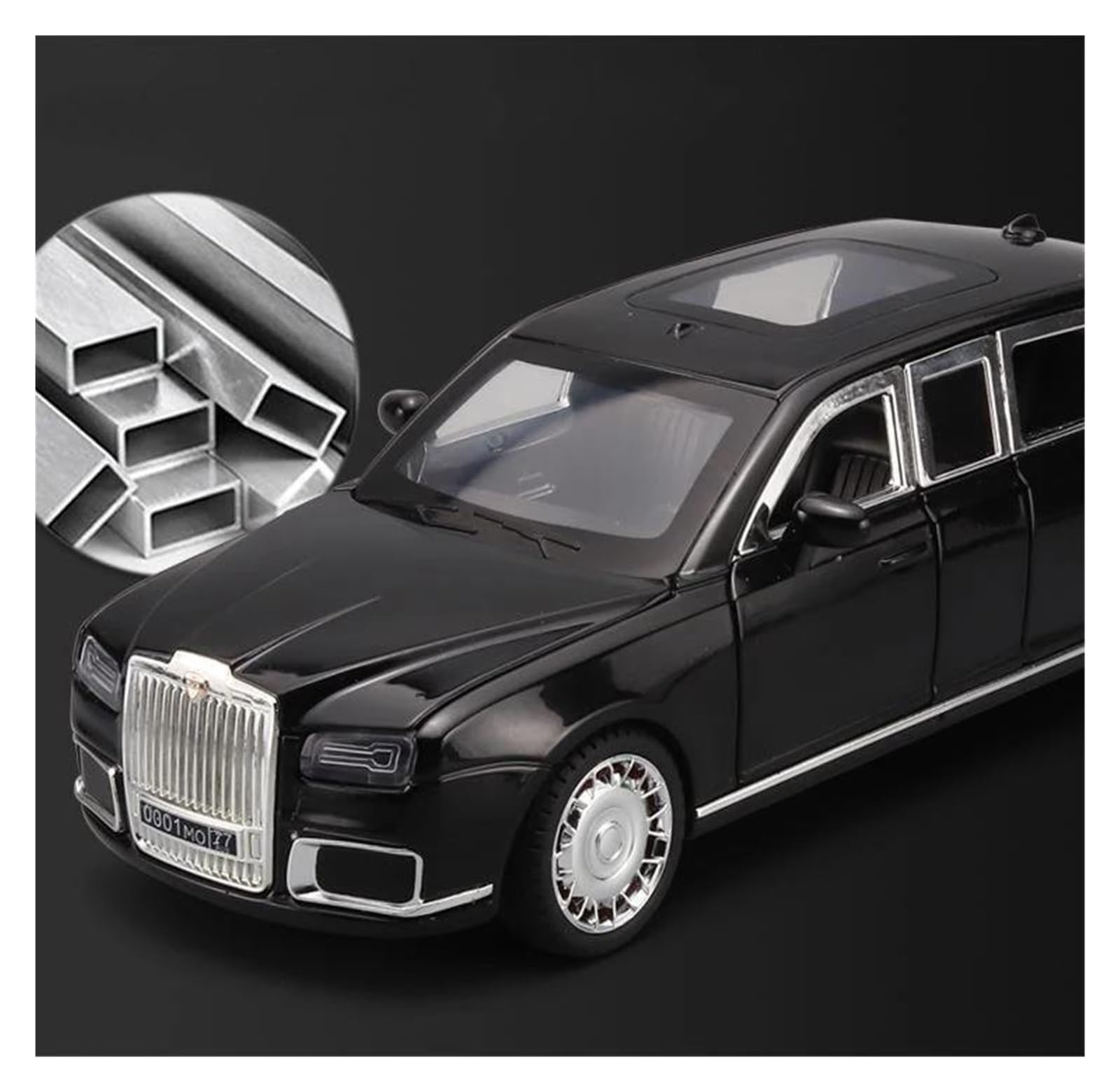 大統領車 アウルス セナートリムジン ダイキャスト ミニカー プーチン