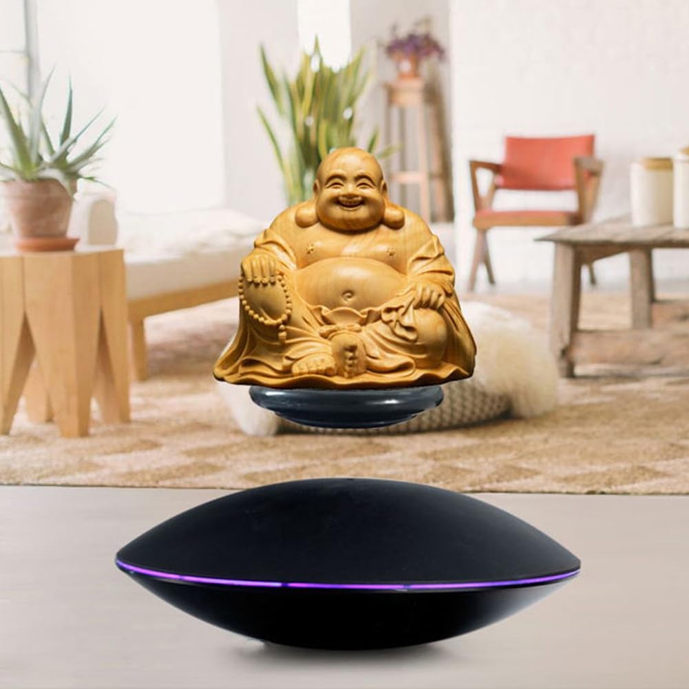 Supporto Display A Levitazione Magnetica A Rotazione 360°, capacità 300g, Appassionati di Tecnologia - Spina EU