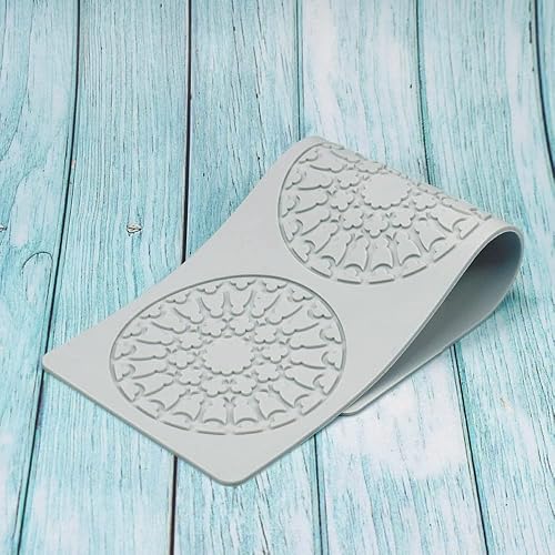 Miniatura 6 de Moldes de silicona de hojas huecas, moldes de chocolate con forma de corazón, geometría, molde de silicona 3D, molde de hojas de caramelo de