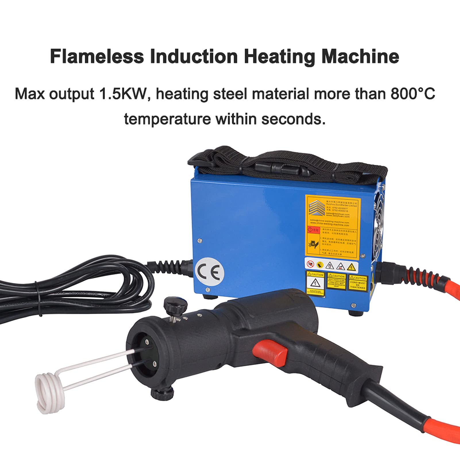 Riscaldatore A Induzione Magnetico 1500W - Per Auto, Smontaggio Componenti - Foto 13