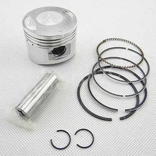 Amazon | ピットバイク 52.4mm ピストン&リングキット 14mm ピン 125CC