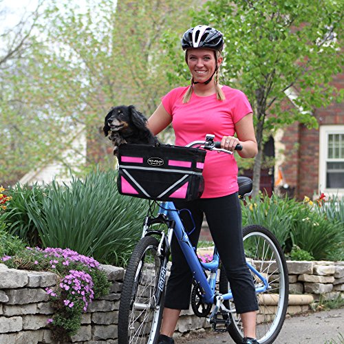 PetPilot ORIGINAL Dog Bike Basket Carrier 3 different color insert