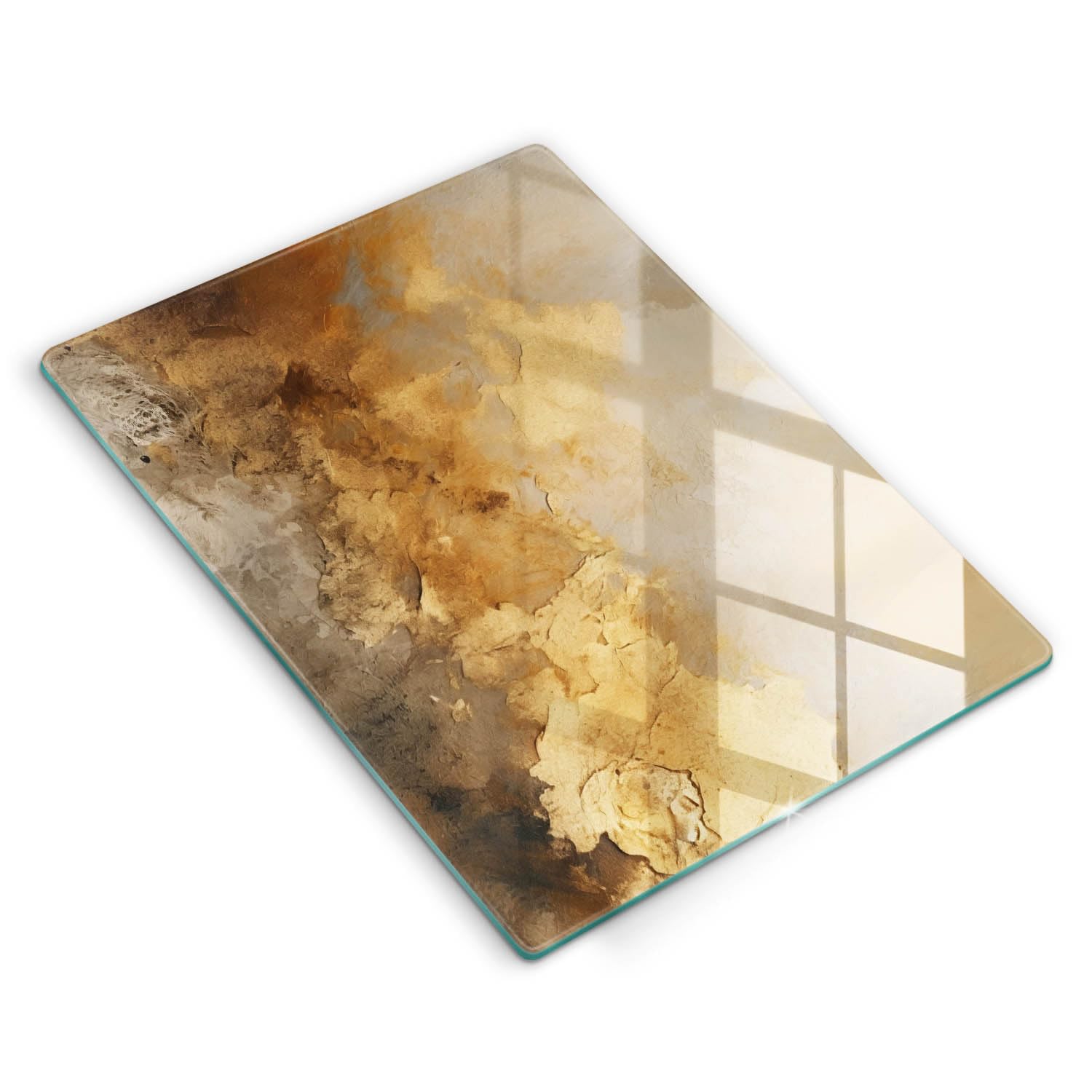Planche à découper induction en matériau résistant et texture riche Wallfluent 40x52cm