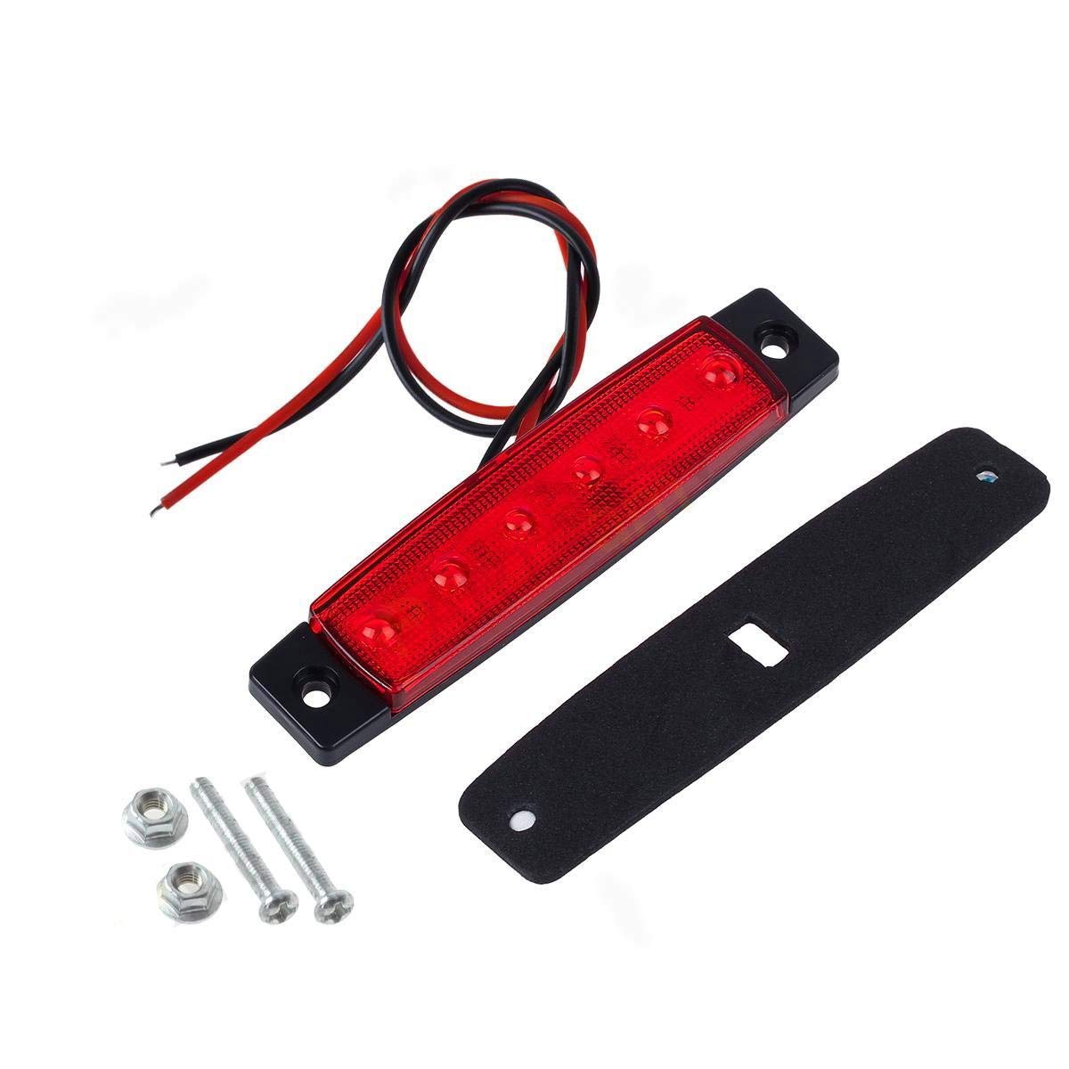 Sell 2Pair Sealed Amber Led 12Diodes Side Marker Trailer Bus Truck Clearance Light in Pomona Sell 2Pair Sealed Amber Led 12Diodes Side Marker Trailer Bus Truck Clearance Light in Pomona