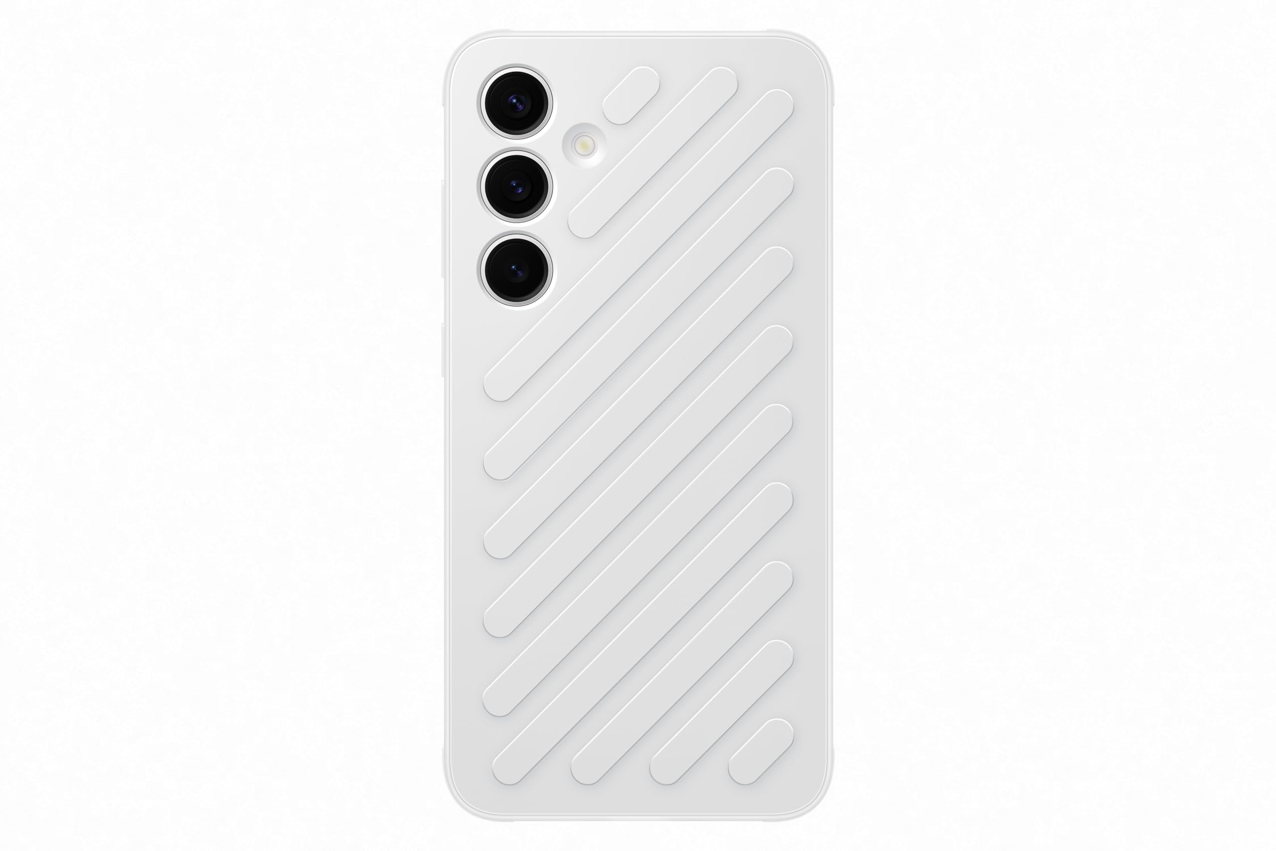 Samsung Designed for ITFIT Shield Case Smartphone Case GP-FPS926SAC Galaxy S24+, Handy-Hülle, Cover-Oberfläche, Elegantes Design, Robust, Light Gray