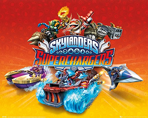 GB Eye 40 x 50 cm Personnages Skylanders superchargers Mini Posters, Multicolore